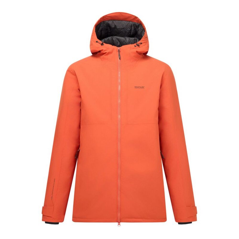 Regatta Mens Hoscar Waterproof Insulated Jacket / Rooibos Tea
